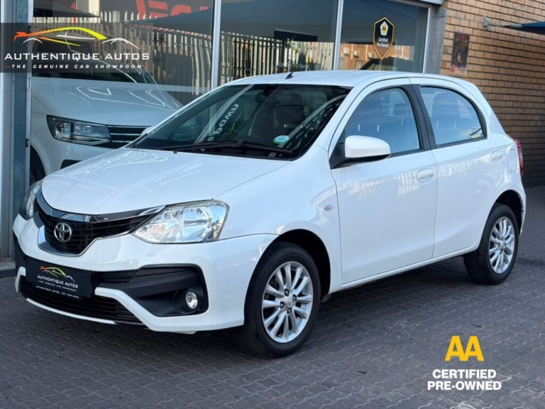 2020 TOYOTA ETIOS ETIOS 1.5 Xs/SPRINT 5Dr